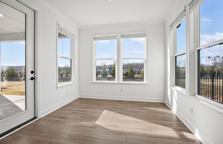 Spacious, unfurnished interior of a new home in Carolina Riverside, Belmont (Image 64).