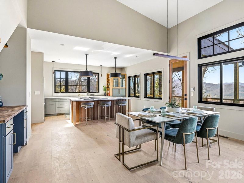 Furnished interior view inside a new home in , Swannanoa (Image 5).
