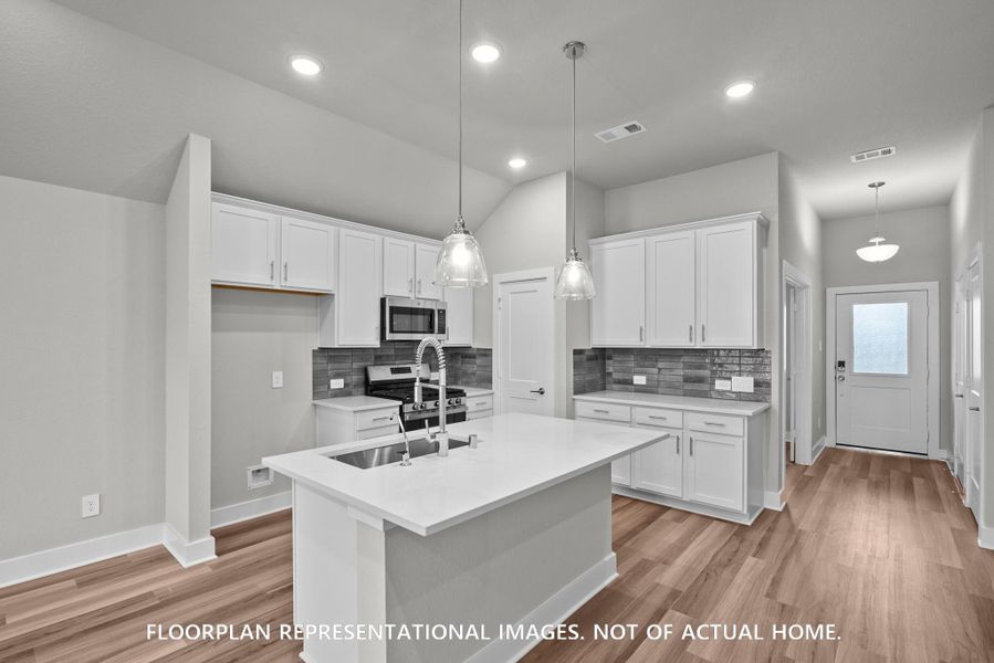 Furnished interior view inside a new home in Magnolia Ridge, Magnolia (Image 7). Furnished interior view inside a new home in Magnolia Ridge, Magnolia (Image 7).