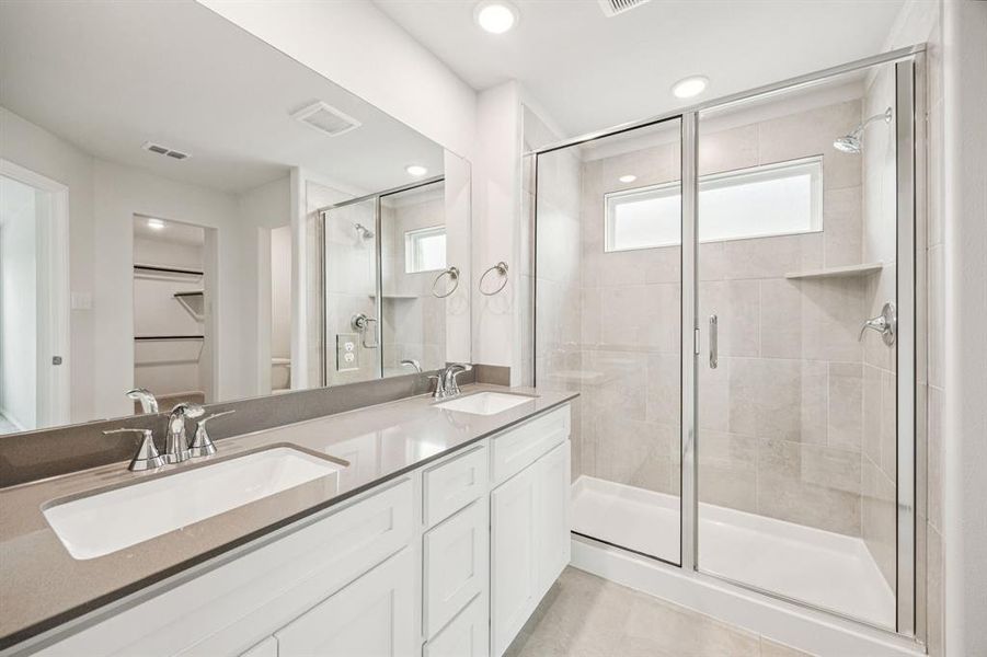 Furnished interior view inside a new home in AnaCapri, Anna (Image 7).