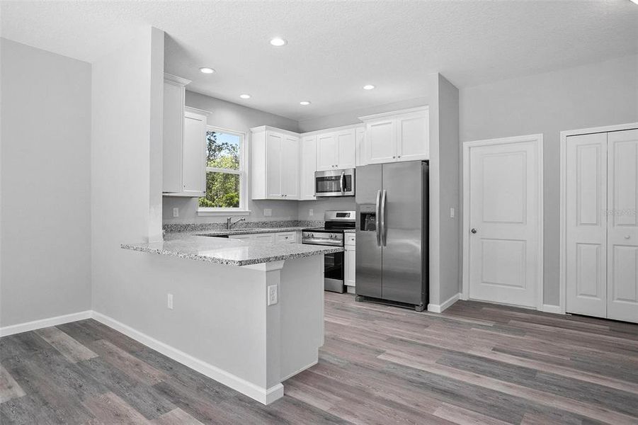 Furnished interior view inside a new home in , Bunnell (Image 3). Furnished interior view inside a new home in , Bunnell (Image 3).