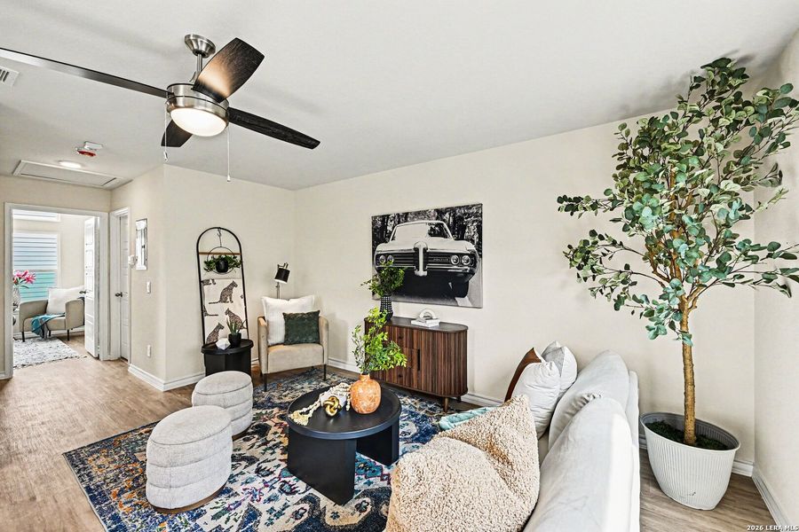 Furnished interior view inside a new home in , San Antonio (Image 21).