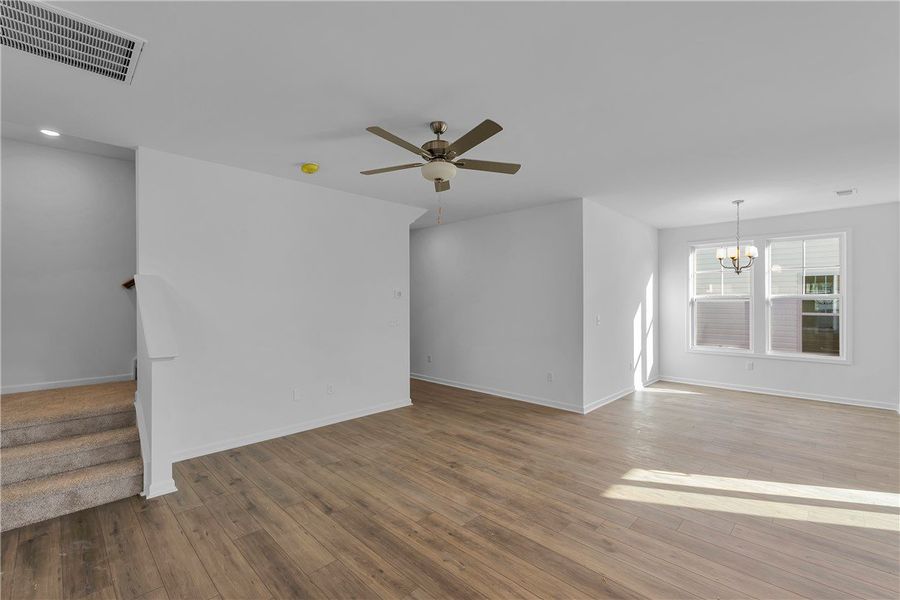 Spacious, unfurnished interior of a new home in Brownstone Park, Easley (Image 19).