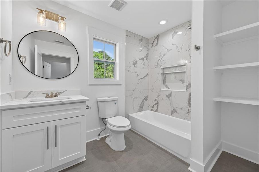 Furnished interior view inside a new home in , Locust Grove (Image 16).