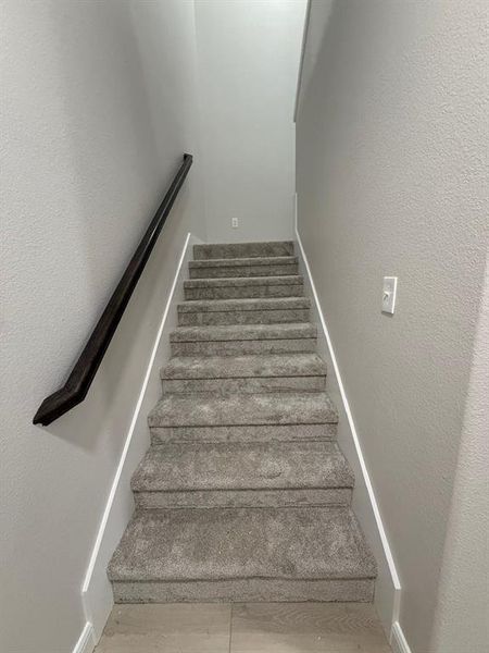 Stairway to bonus room