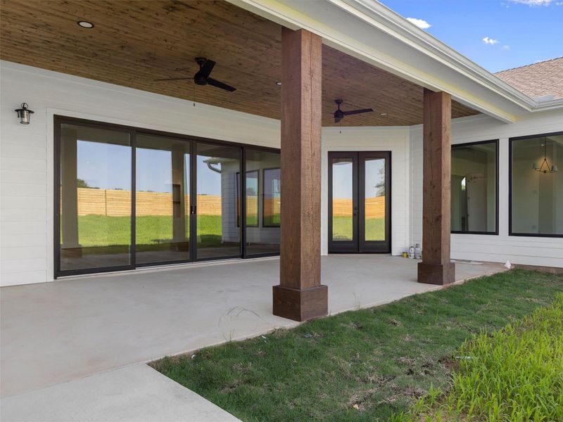 Exterior details and patio area of a home in , Smithville (Image 4). Exterior details and patio area of a home in , Smithville (Image 4).