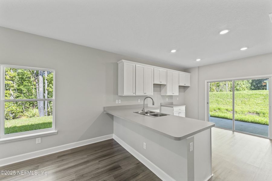 Furnished interior view inside a new home in , Jacksonville (Image 7).