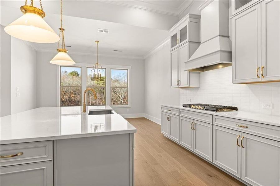 Furnished interior view inside a new home in Horizon at Laurel Canyon, Canton (Image 8).