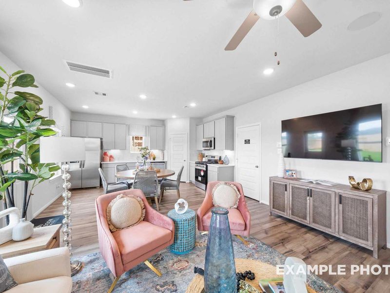 Representative furnished interior of a home built from the The Trinity F by Davidson Homes LLC in Emberly, Beasley (Image 13).
