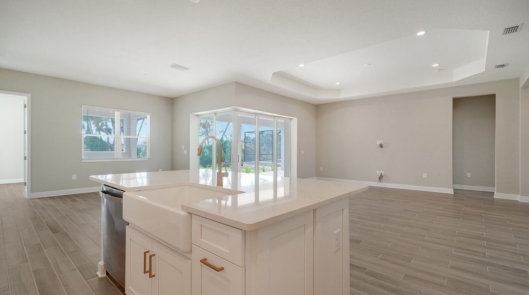Furnished interior view inside a new home in Grand Palm, Venice (Image 15).