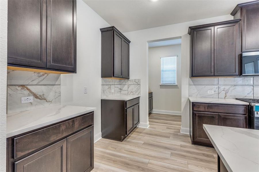 Furnished interior view inside a new home in Sierra Vista at Kelly Ranch, Aledo (Image 10).