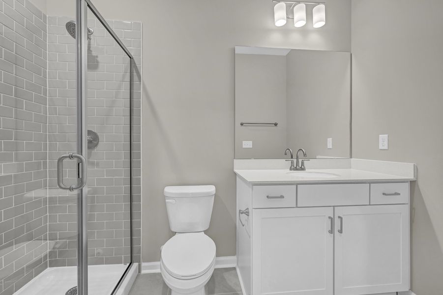 Furnished interior view inside a new home in Grand Park, Leland (Image 10).