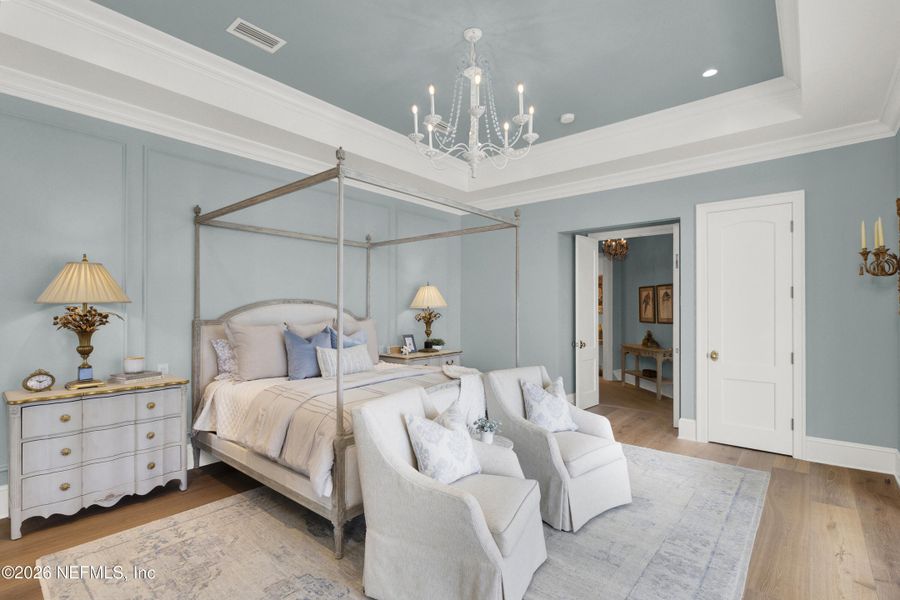 Furnished interior view inside a new home in , Ponte Vedra Beach (Image 78).