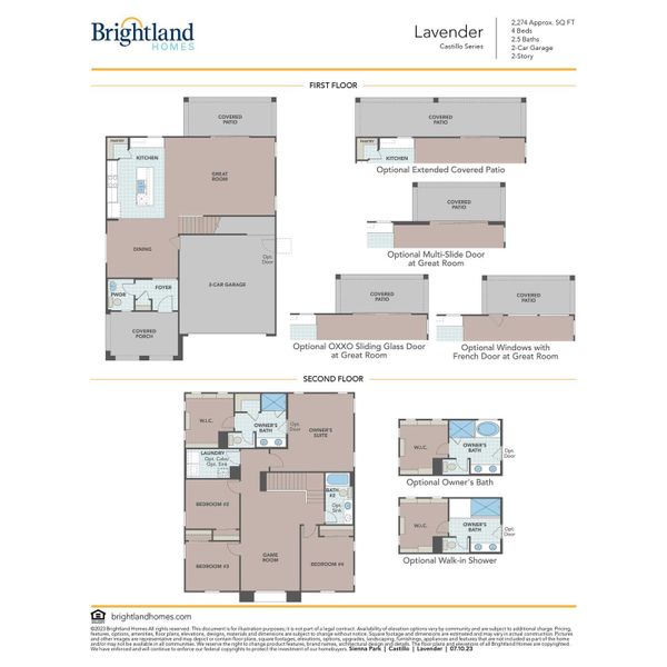 Lavender Floor Plan