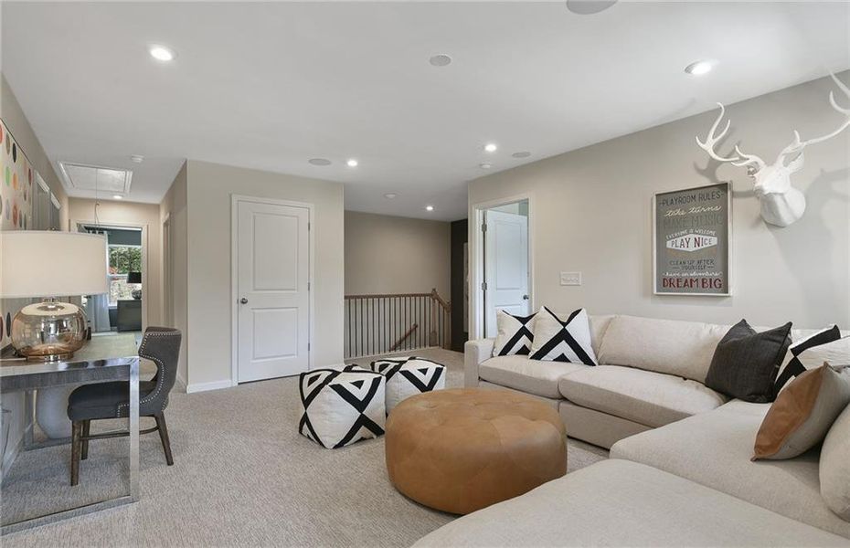 Furnished interior view inside a new home in Oakwood, Cumming (Image 6).