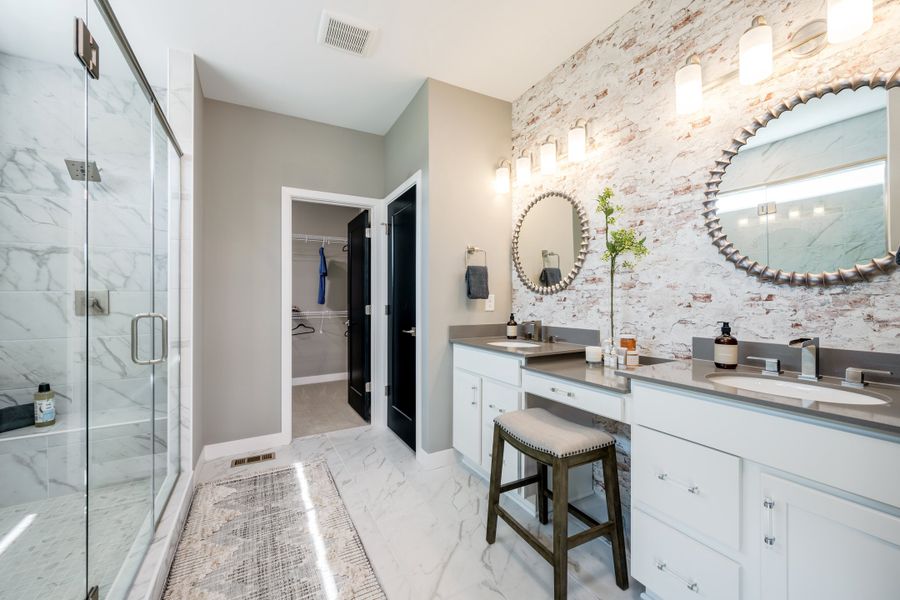 Representative furnished interior of a home built from the Leland by Fischer Homes in Leeland Farms, Fuquay Varina (Image 26).