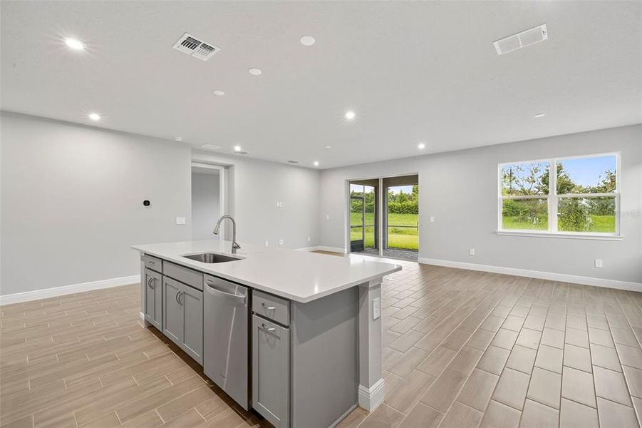 Furnished interior view inside a new home in Windwater, Parrish (Image 5).