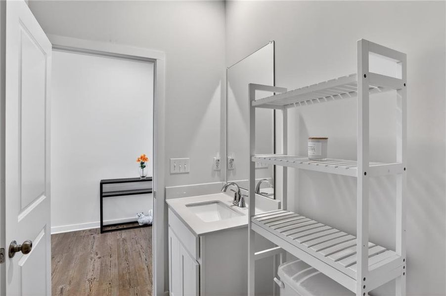 Furnished interior view inside a new home in Parkview Estates, Atlanta (Image 10).