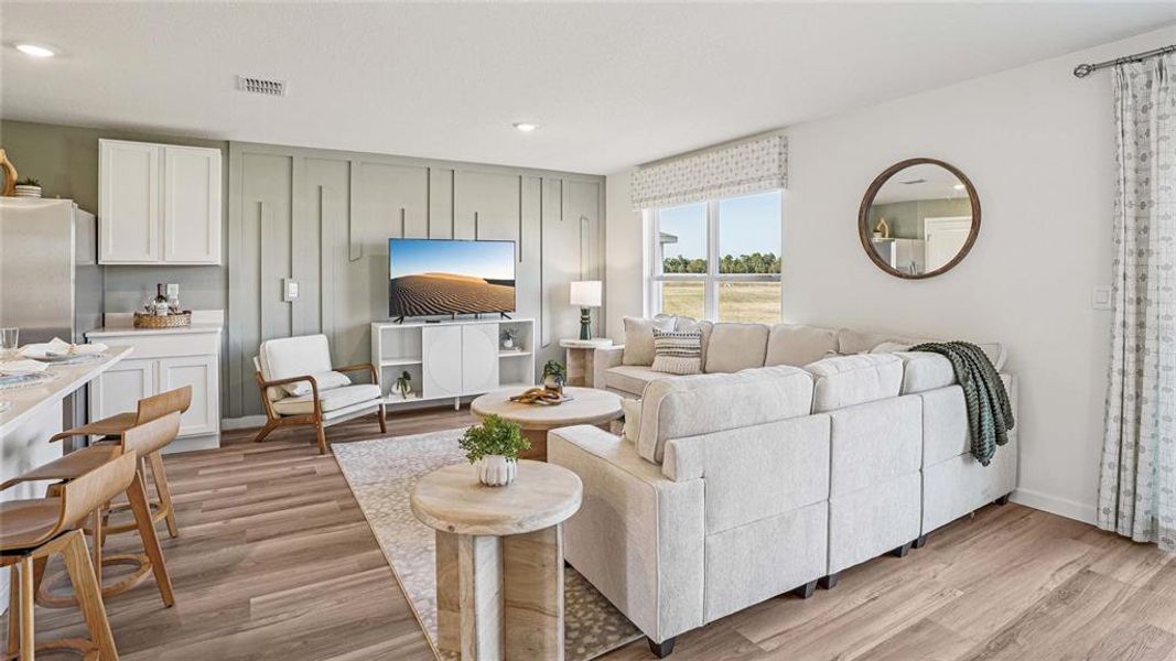 Furnished interior view inside a new home in McGinley Landing, Ocala (Image 20).