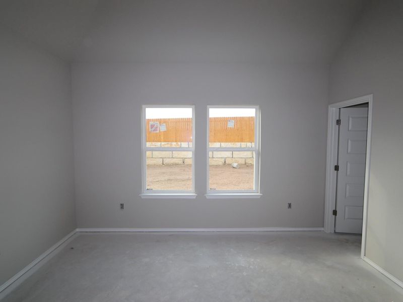 In-progress construction of a new home in Cascades at Onion Creek, Austin, TX (Image 4).