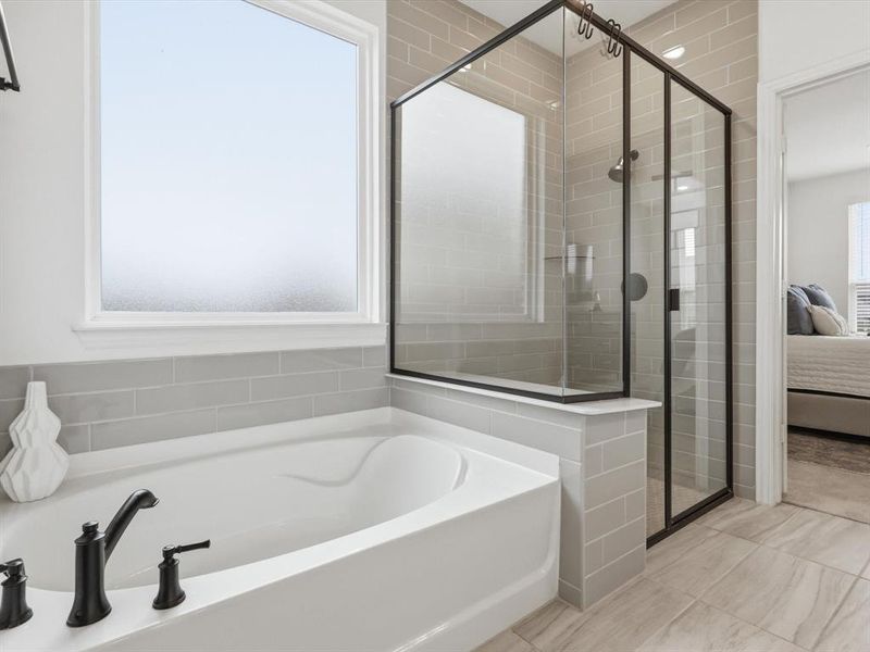 Furnished interior view inside a new home in , McKinney (Image 14).