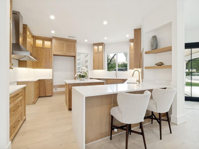 Built in dumbwaiter to upstairs bar Built in dumbwaiter to upstairs bar