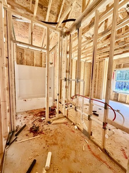 In-progress construction of a new home in Mitchell Farms, LaGrange, GA (Image 12). In-progress construction of a new home in Mitchell Farms, LaGrange, GA (Image 12).
