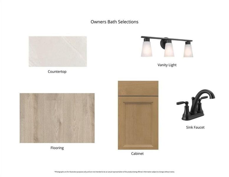 Sample of building materials used in homes in Villas at Gold Creek, Dawsonville (Image 5).
