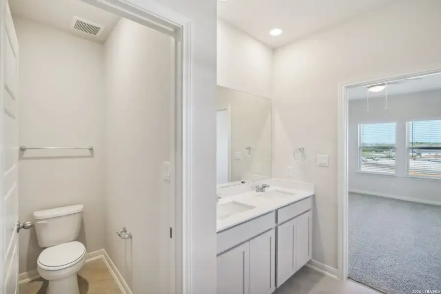 Furnished interior view inside a new home in , San Antonio (Image 12).