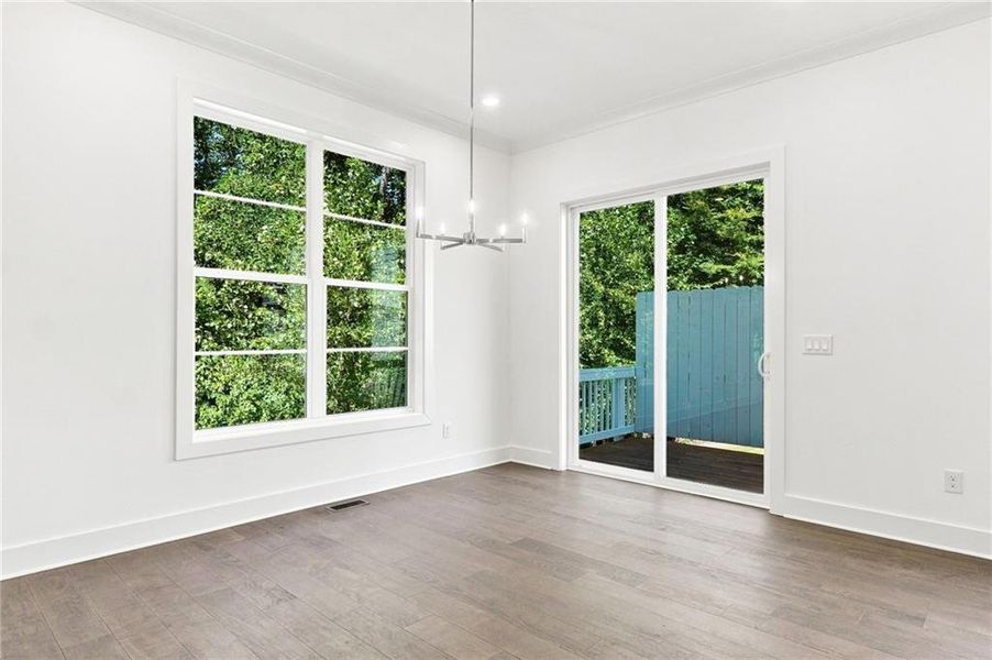 Spacious, unfurnished interior of a new home in Parkside Roswell, Roswell (Image 23).