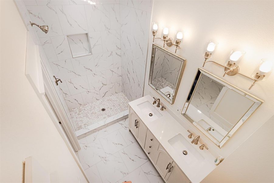 Furnished interior view inside a new home in , Houston (Image 15). Furnished interior view inside a new home in , Houston (Image 15).