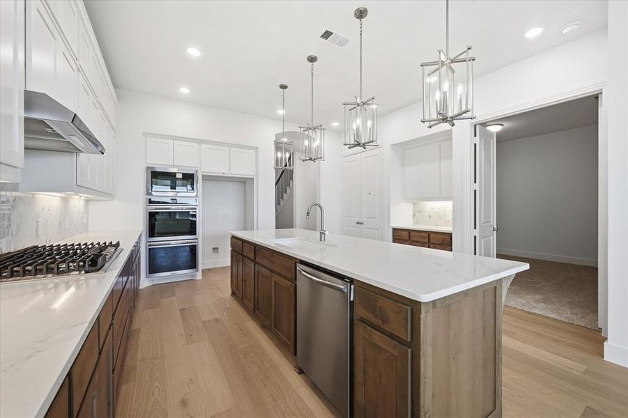 Furnished interior view inside a new home in Cambridge Crossing, Celina (Image 6).