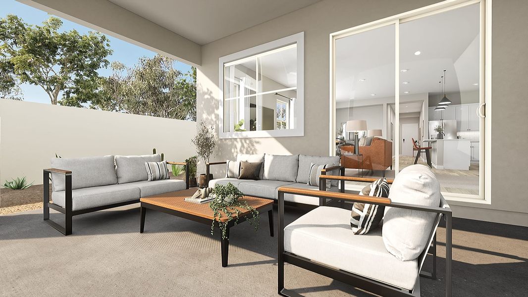 Representative furnished interior of a home built from the Granite Plan 3505 by Tri Pointe Homes in Soleo, San Tan Valley (Image 13).