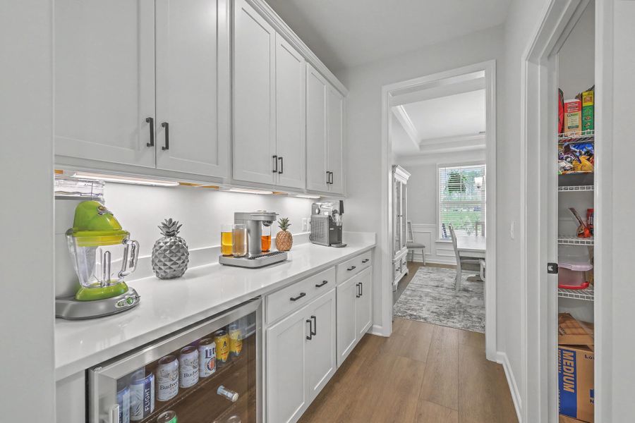 Furnished interior view inside a new home in Parker's Preserve, Ridgeville (Image 44).