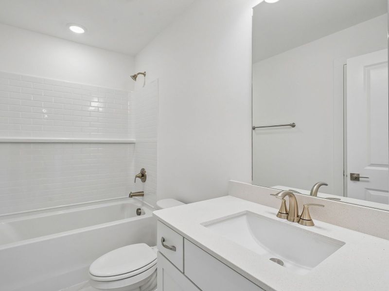 Furnished interior view inside a new home in Station Hill - Estate Series, Franklin (Image 7).