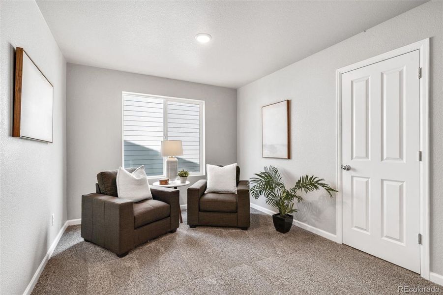 Furnished interior view inside a new home in Pintail Commons at Johnstown Village, Johnstown (Image 7).