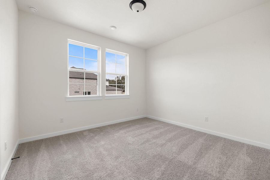 Secondary bedroom 2 with shared bathroom