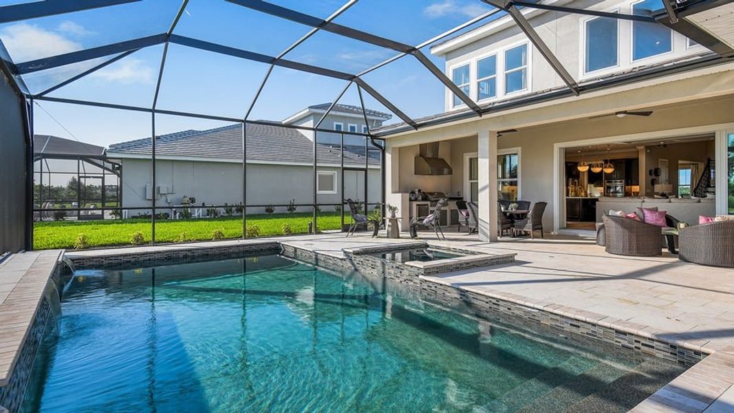 Image 10 representing the Acadia by Taylor Morrison in River's Edge, Wesley Chapel, FL.