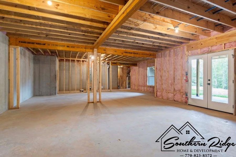 In-progress construction of a new home in , Roopville, GA (Image 18).