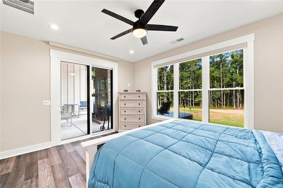 Furnished interior view inside a new home in , Canton (Image 19).