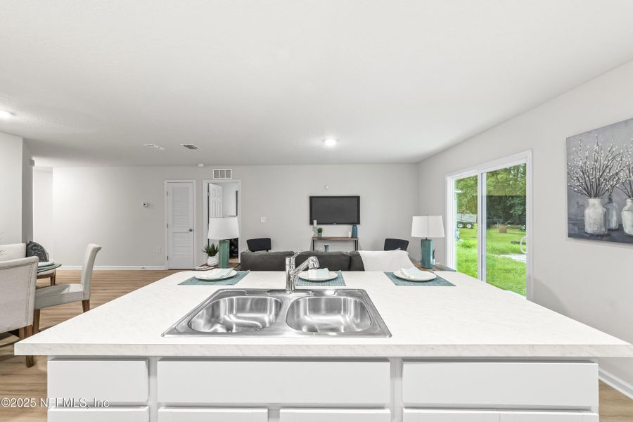 Furnished interior view inside a new home in , Jacksonville (Image 14). Furnished interior view inside a new home in , Jacksonville (Image 14).