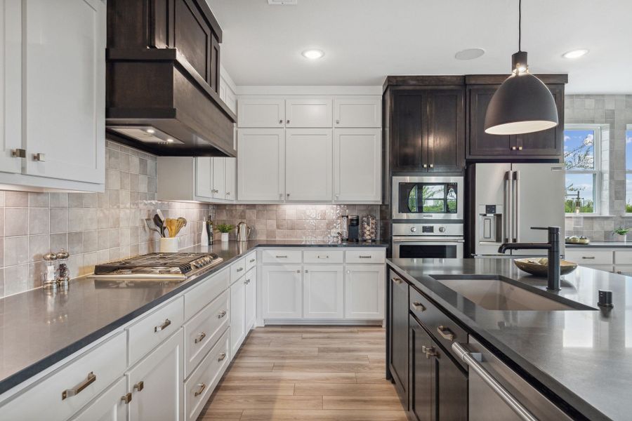 Furnished interior view inside a new home in Cross Creek Meadows 55' & 60' Series, Celina (Image 13).