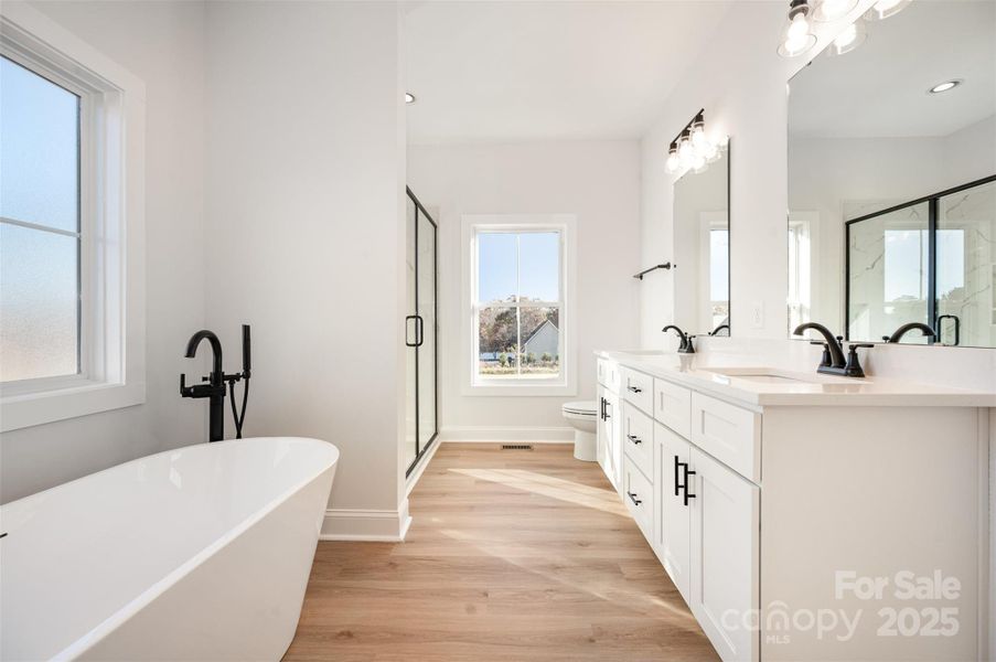 Furnished interior view inside a new home in , China Grove (Image 7).