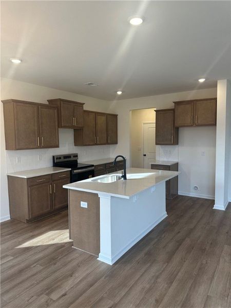 Furnished interior view inside a new home in Brownstone Park, Easley (Image 3).