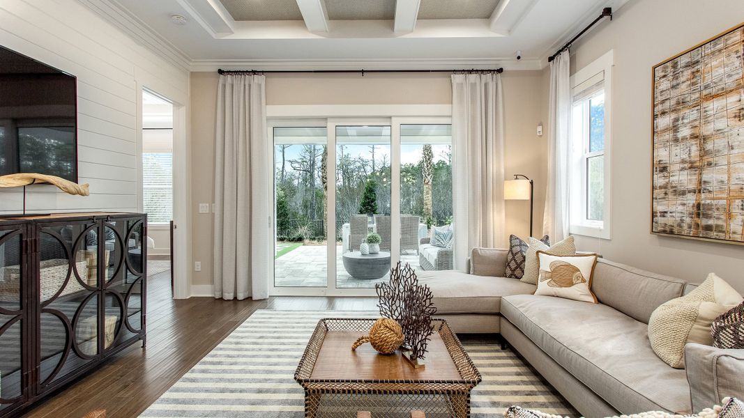 Great Room with View to Lanai