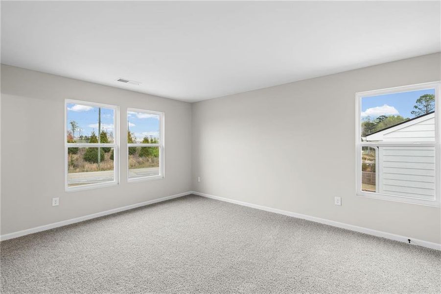Spacious, unfurnished interior of a new home in Crossvine Estates, Braselton (Image 17).