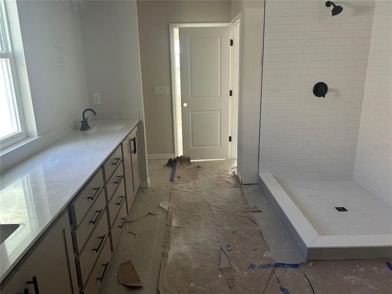 In-progress construction of a new home in Oakfield Trails, Parrish, FL (Image 30).