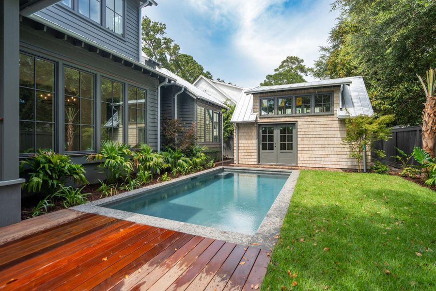 Exterior details and patio area of a home in , Mount Pleasant (Image 39).