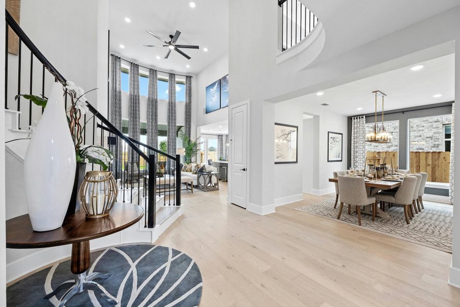 Furnished interior view inside a new home in Candela, Richmond (Image 11).