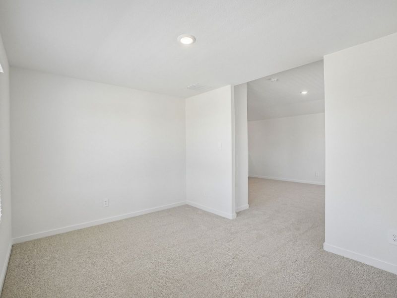 Spacious, unfurnished interior of a new home in Parks at Foster Crossing - Signature Series, Anna (Image 21).